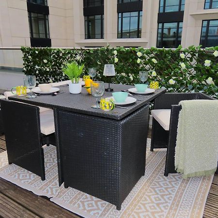 Spacious 3-Bed 3-Bath Luxury Apartment With Balcony Hyde Park London Luaran gambar