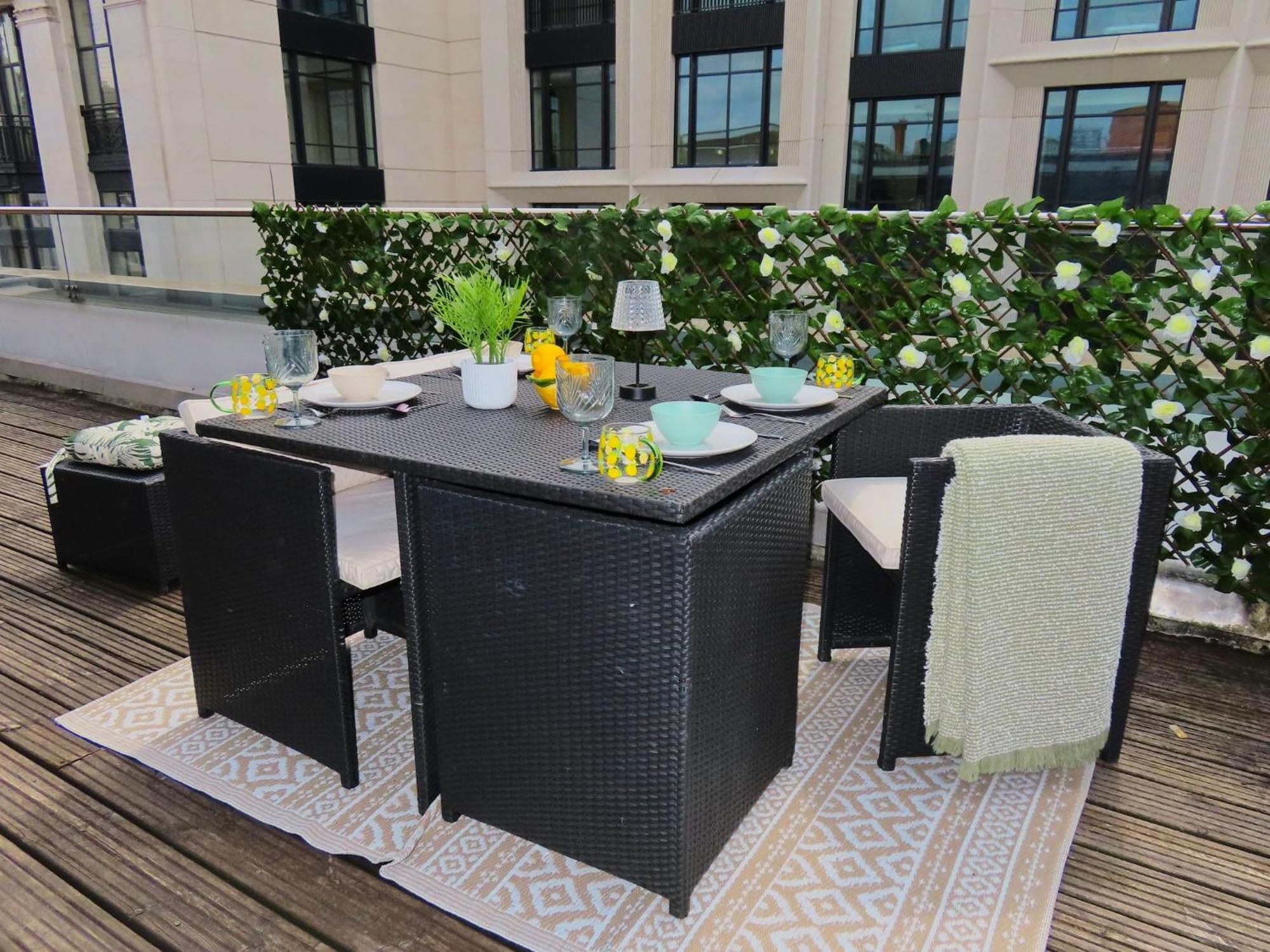 Spacious 3-Bed 3-Bath Luxury Apartment With Balcony Hyde Park London Luaran gambar